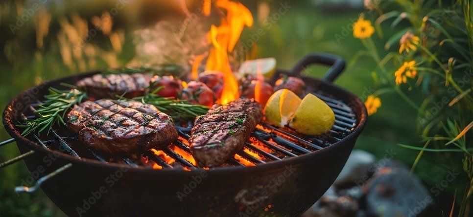 barbecues, barbecue au charbon de bois